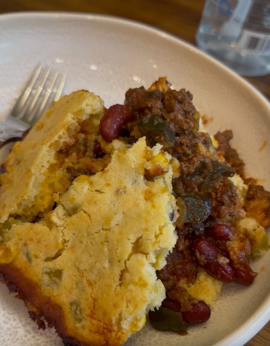 CHILI CORNBREAD BAKE