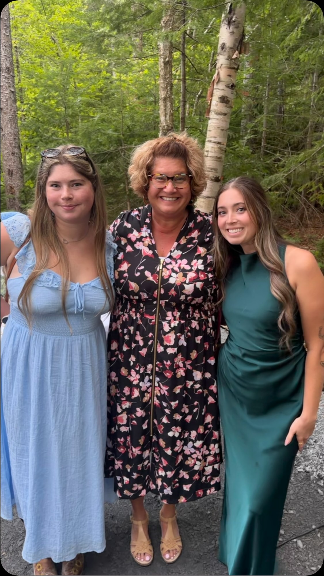 My girlies! #mainewedding #wedding #daughters